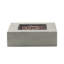 Réservoir de table de feu 50 000 carrés - gris. Pas d'assemblage. Foyer au propane pour l'extérieur, 38,87 po x 38,87 po x 12,72 po, 94,53 lb d'assemblage extérieur requis. Fosse, l 38,87 po x P 12,72 po