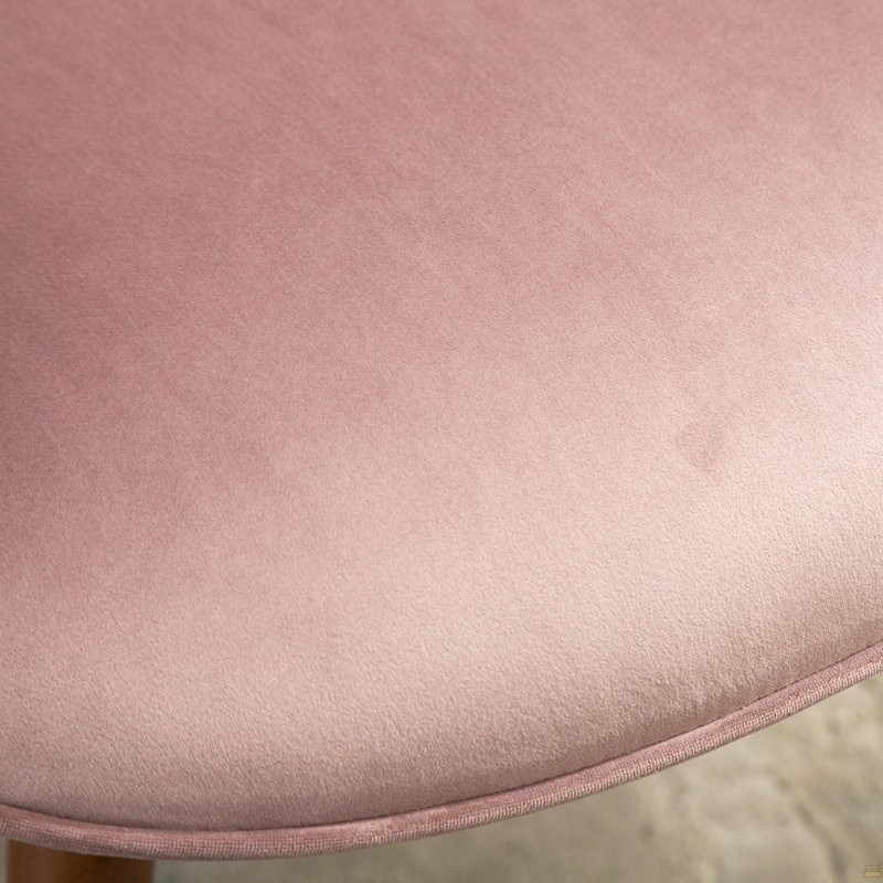 Fauteuil d'appoint contemporain capitonné à dossier, Mauve