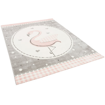 Barnum Rectangle Animal Print Area Rug