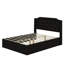 Grand lit tapissier capitonné avec détails en cristal-278921559