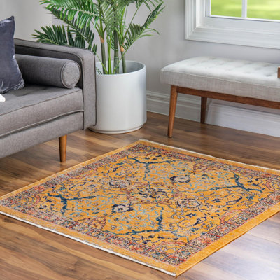 Alkire Floral Indoor Rug