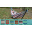  Hamac double en coton tissé double 2 personnes avec support Mira - Oasis-26339918