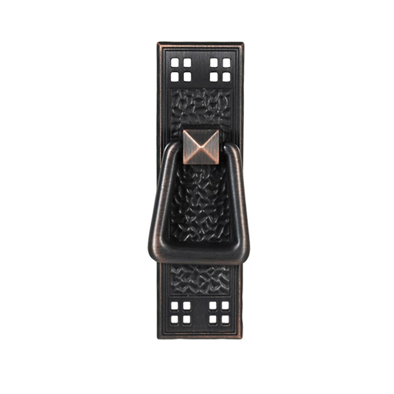 Mission 3" Center to Center Ring Pull, Oil-Rubbed Bronze