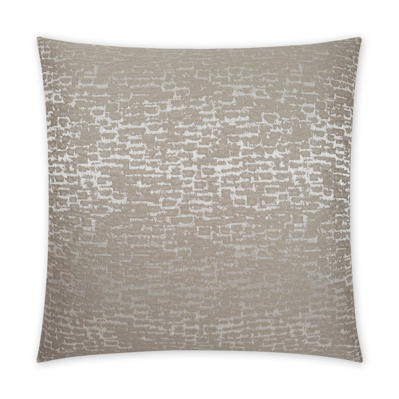 Coussin décoratif Regine, Bois flottant, Carré 20 po
