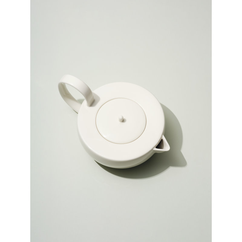 Petite théière, Blanc