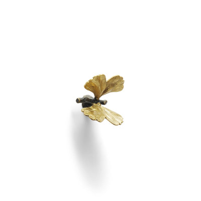 Butterfly Ginkgo 2" Length Knob