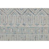 Odyssey Hand-Tufted Cut/Loop Pile Textured Geometric Wool Rug