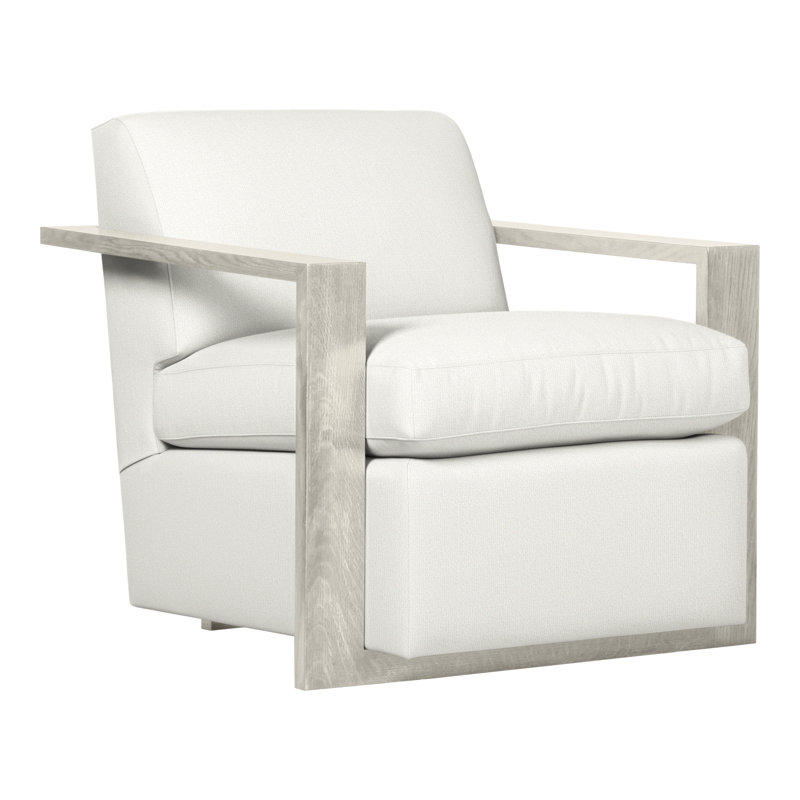 Thom Filicia Home 32" Wide Upholstered Armchair, Wrenn, Tommy Snow