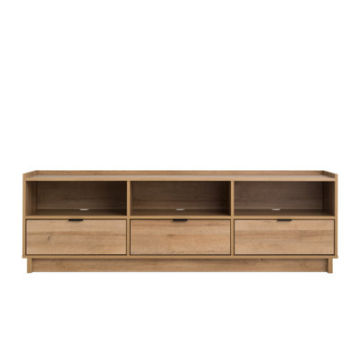 Chaunta Simply Modern 3 Drawer 70.25" W x 22" H x 16" D TV Stand by Wade Logan