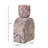 Marble White Brown Foundation Candle Holder