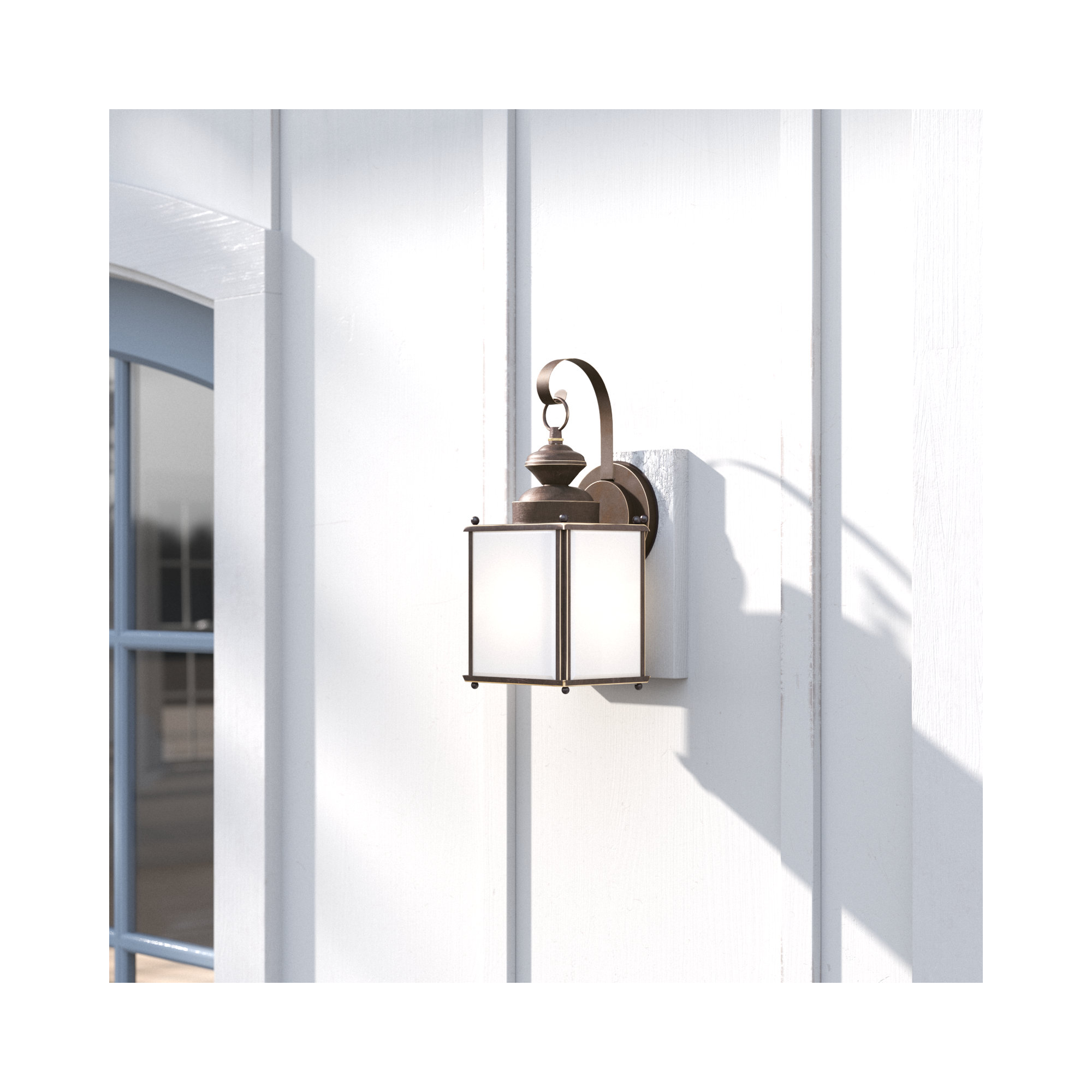 Adaline Single Light Outdoor Wall Light, No