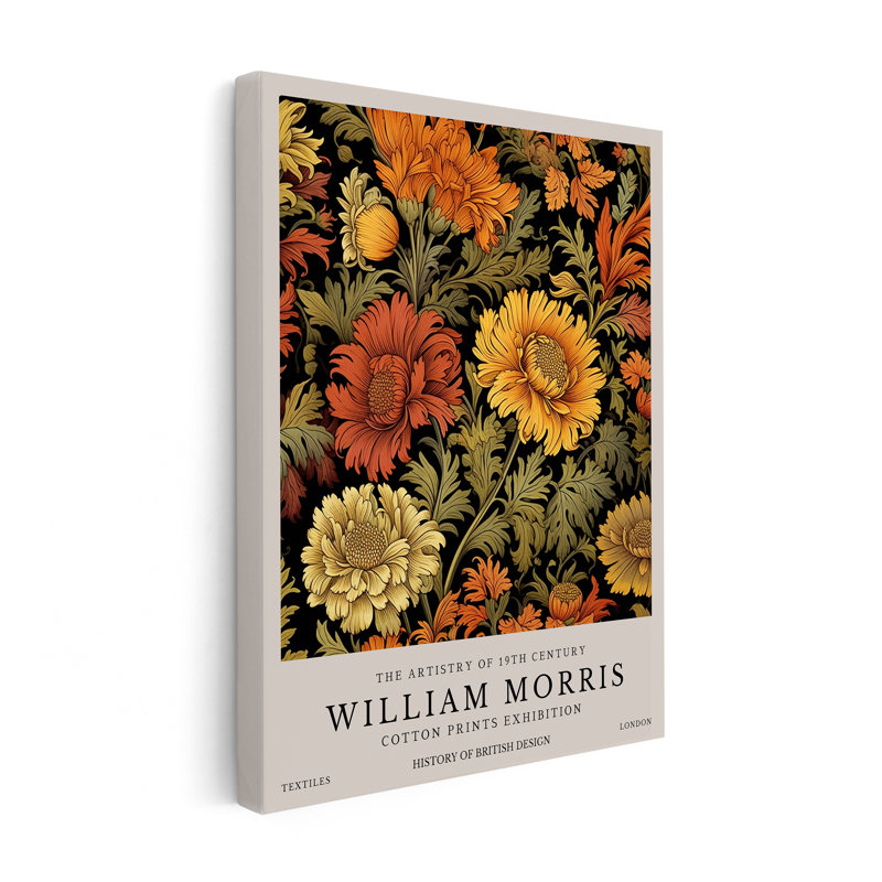 William Morris - Fleurs en fleurs, Unframed, Canvas, 18"H x 24"W
