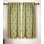 Rideau à motif de marguerite en lin de couleur rétro à imprimé de blocs rétro, panneau de fenêtre boho home decor