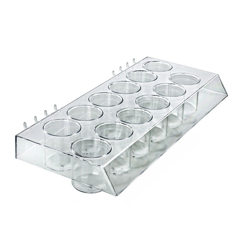 Molded 12-Cup Display Tray, 2-Pack