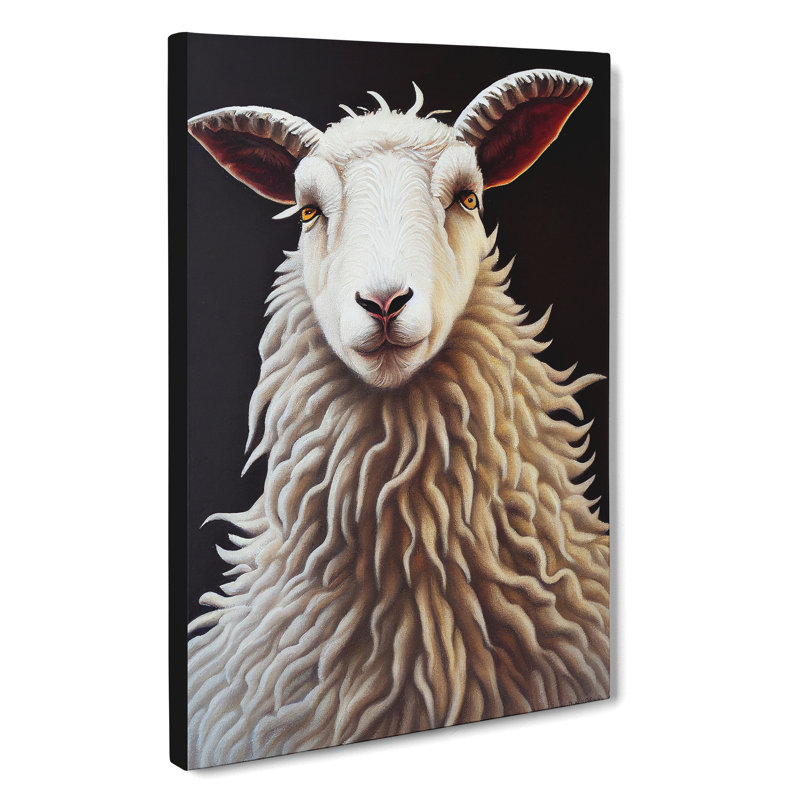An Amazing Sheep - Wrapped Canvas, 76cm H x 50cm W x 3cm D