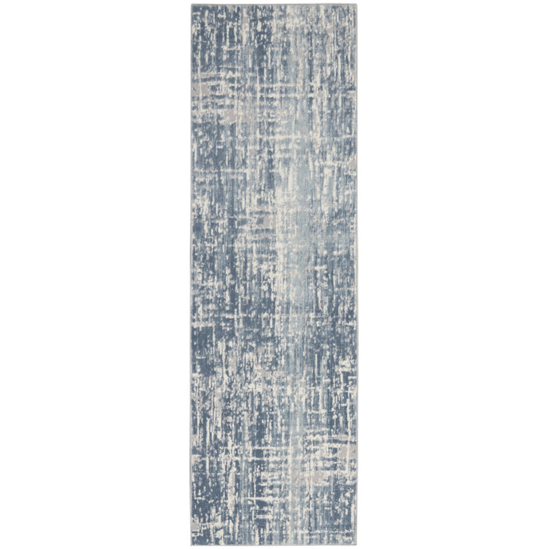 Abstract Area Rug, Runner 2'3" x 7'3"