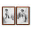 «Soft Silhouette I», ensemble de 2 reproductions d'art-956800003-956800001-1031789601