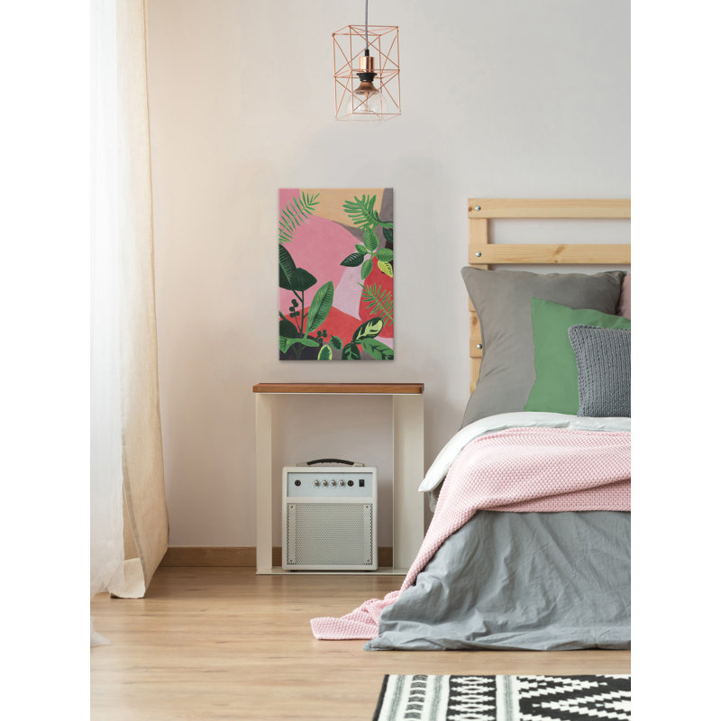 Feuillage Fun 1 Piece Wrapped Canvas Painting, 38cm H x 25cm W x 3.81cm D