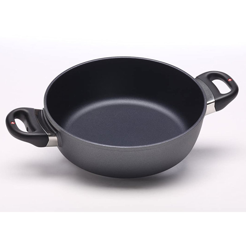 Swiss Made Brands 2.3 qt. Cast Iron Non-Stick Soup Pot