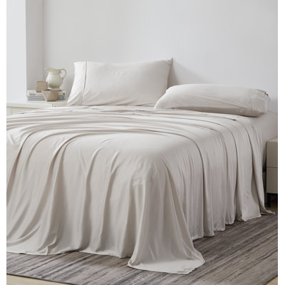 Ensemble de draps en rayonne de bambou