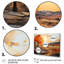 «Orange Sunset Abstract Landscape Meadow - Abstract Landscape Multipanel», ensemble d'art mural