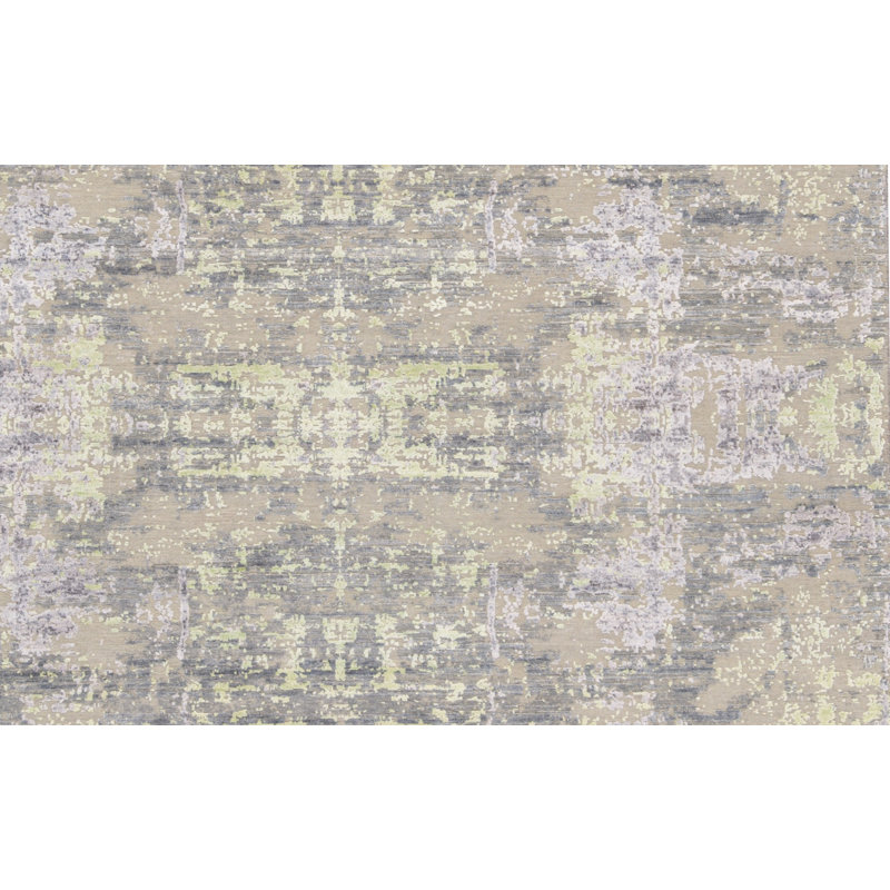 Hand-Knotted High-Quality Multi-Colored and Multi-Colored Area Rug