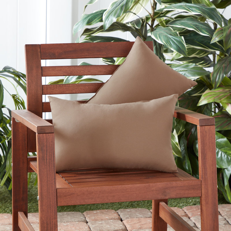 Coussin lombaire à rayures intérieur/extérieur Henrich, Coronado, Ensemble de 4