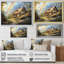 Rainbow Over The Cottage Garden II - art mural arc-en-ciel-1045455499-1045455538
