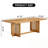 Rectangular Coffee Table With Sturdy Base