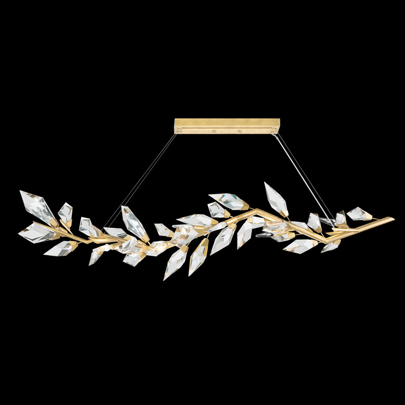 Foret 8 - Light Unique/Statement Pendant, Gold