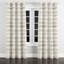 Rideaux à rayures - Rideau à œillets en lin doux beige et blanc moderne - 1 panneau-1561595808-1561595810