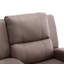 Fauteuil inclinable manuel moderne en similicuir