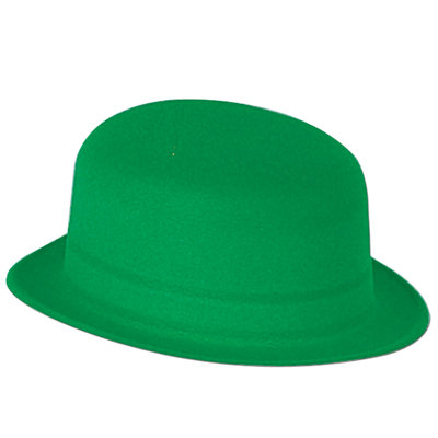 Green Velour Derby - Pack of 24