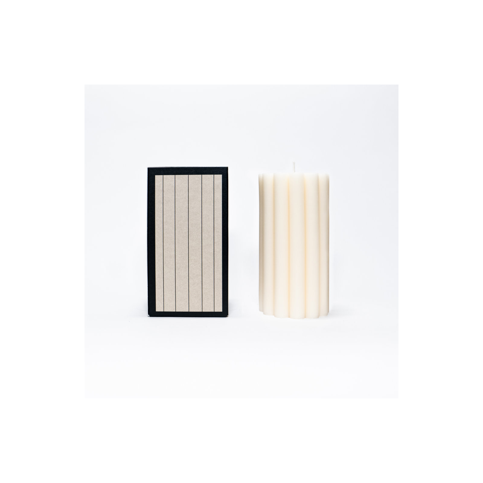 Floral Pillar Candle