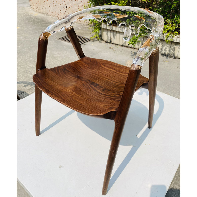 Wood Accent Chair