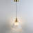 Flower Glass Shade Pendant Light-656066115