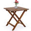 Folding Wooden Bistro Table Newell