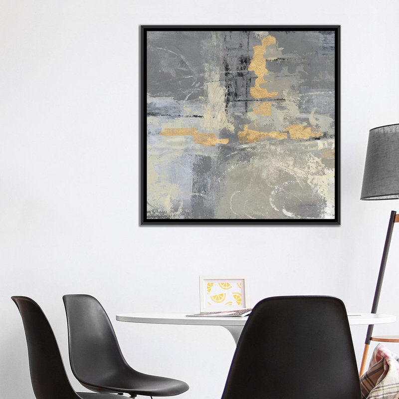 « missing you crop », impression sur toile, H 18 po x l 18 po x P 1,5 po, Toile avec cadre noir, Pas de tapis