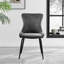 Illman Luxury Velvet Upholstered Dining Chair - Elegant Modern Deco Style-392296229-392296230