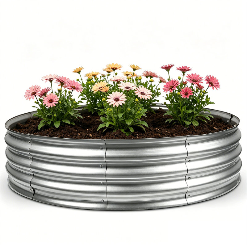 4FT Galvanized Raised Garden Bed