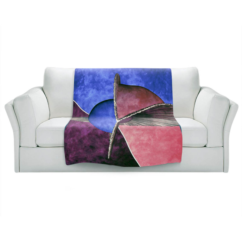 Hand Woven Throw Blanket, 68" x 80"