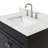 Ariel Hamlet 30 In. Bathroom Vanity With Carrara Quartz Countertop 1.5 Edge-374030835