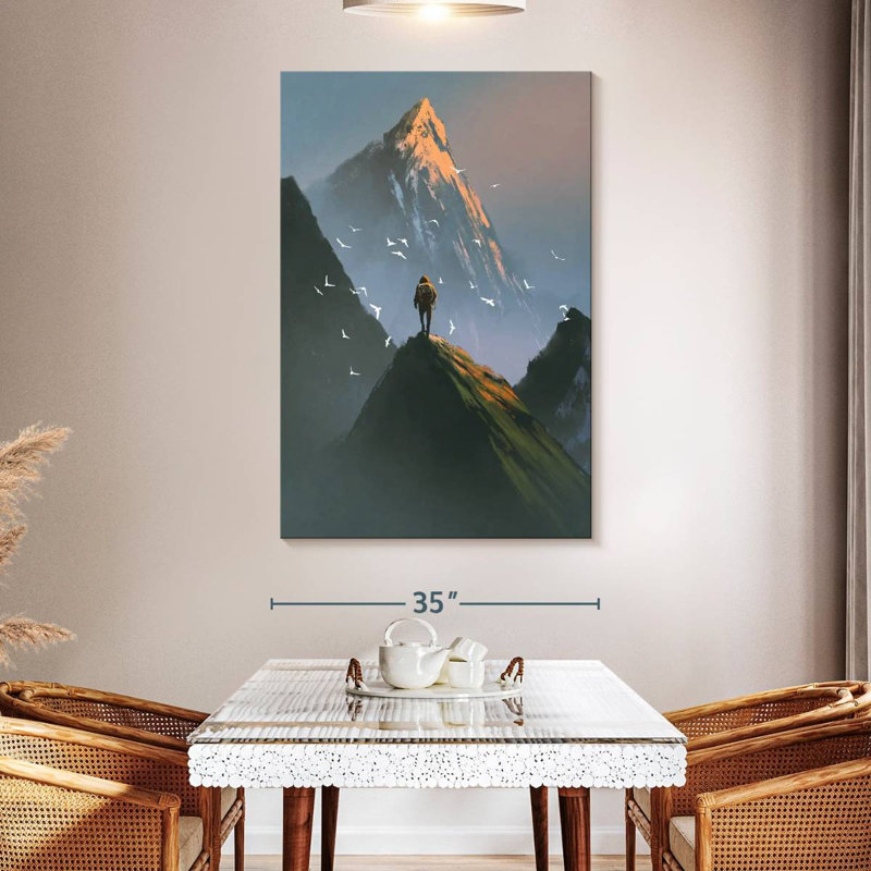 Sireci Man Climbing, 51" H x 34" W