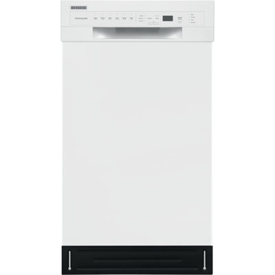 Lave-vaisselle à console complète de 18 po à 52 dBA Frigidaire avec indicateurs de cycle