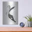  «Long Billing Bird» par Stellar Design Studio, art mural en métal, 12 po x 16 po-1129492475