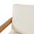 2 Piece Patio Club Chair (Teak+ Beige)