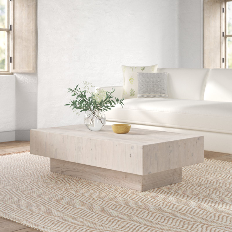 Neptunia Solid Wood Coffee Table