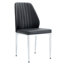 8 pièces de siège confortable noir Pu