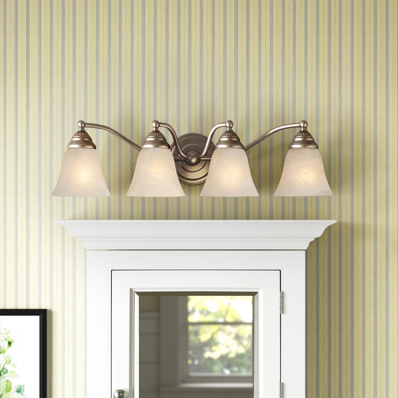 Moyer 4 - Light Dimmable Vanity Light, Brushed Nickel