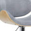 Tabouret de bar moderne pivotant rembourré Marana-1077818781